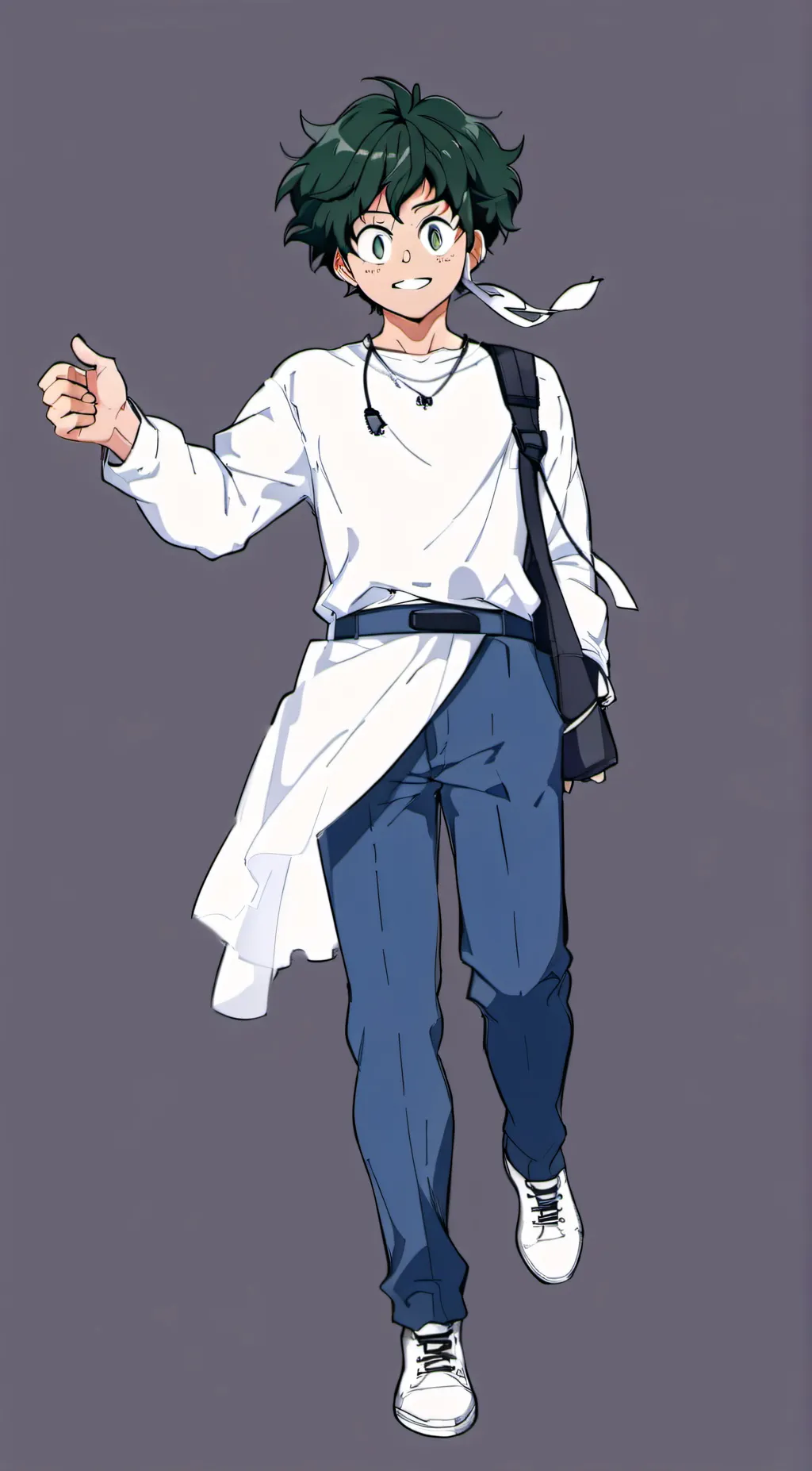 ai character: deku background