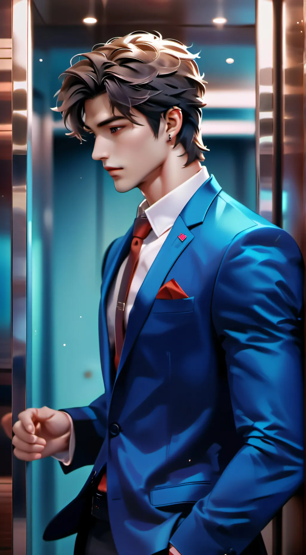 ai character: Steven  background