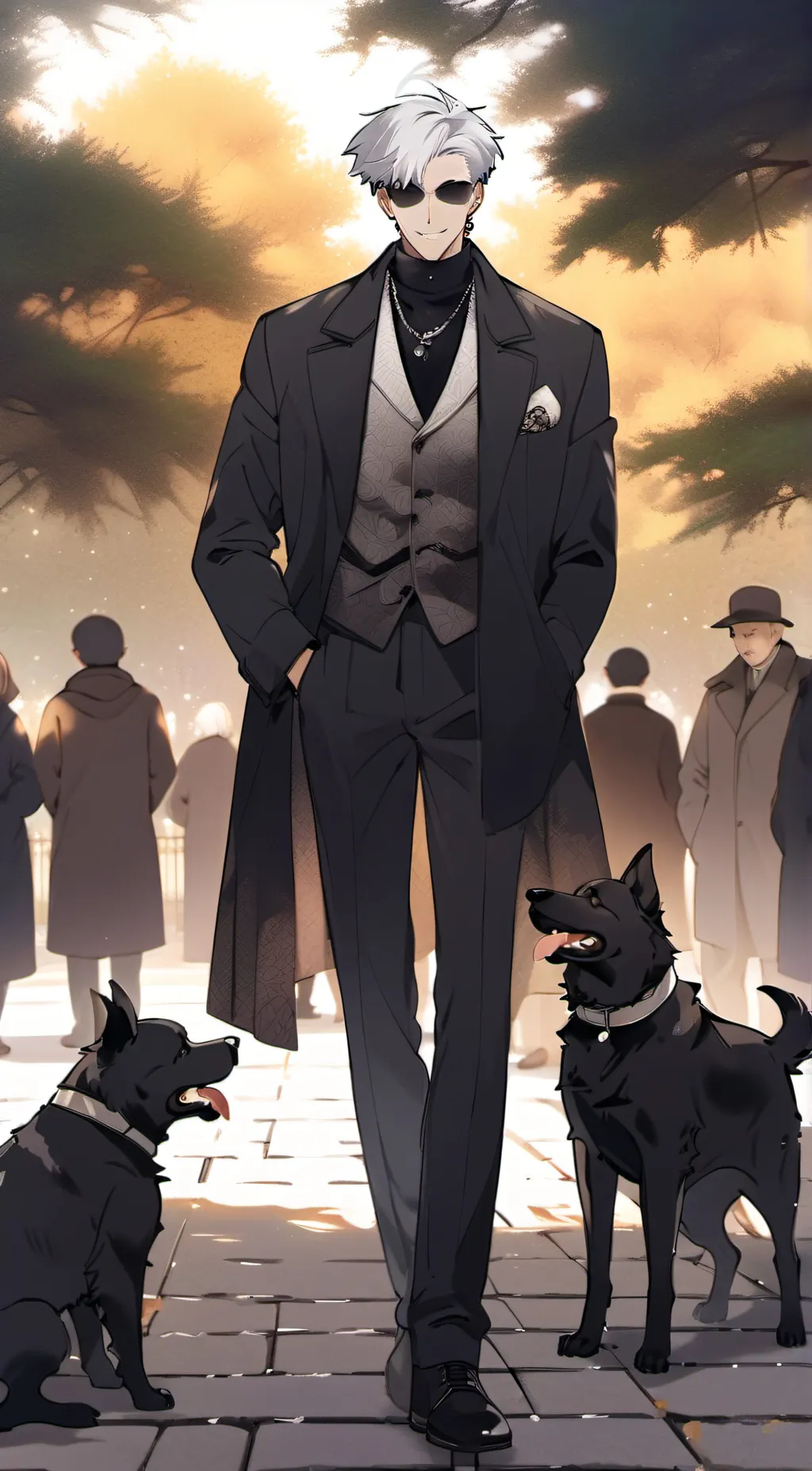 ai character: Gojo background