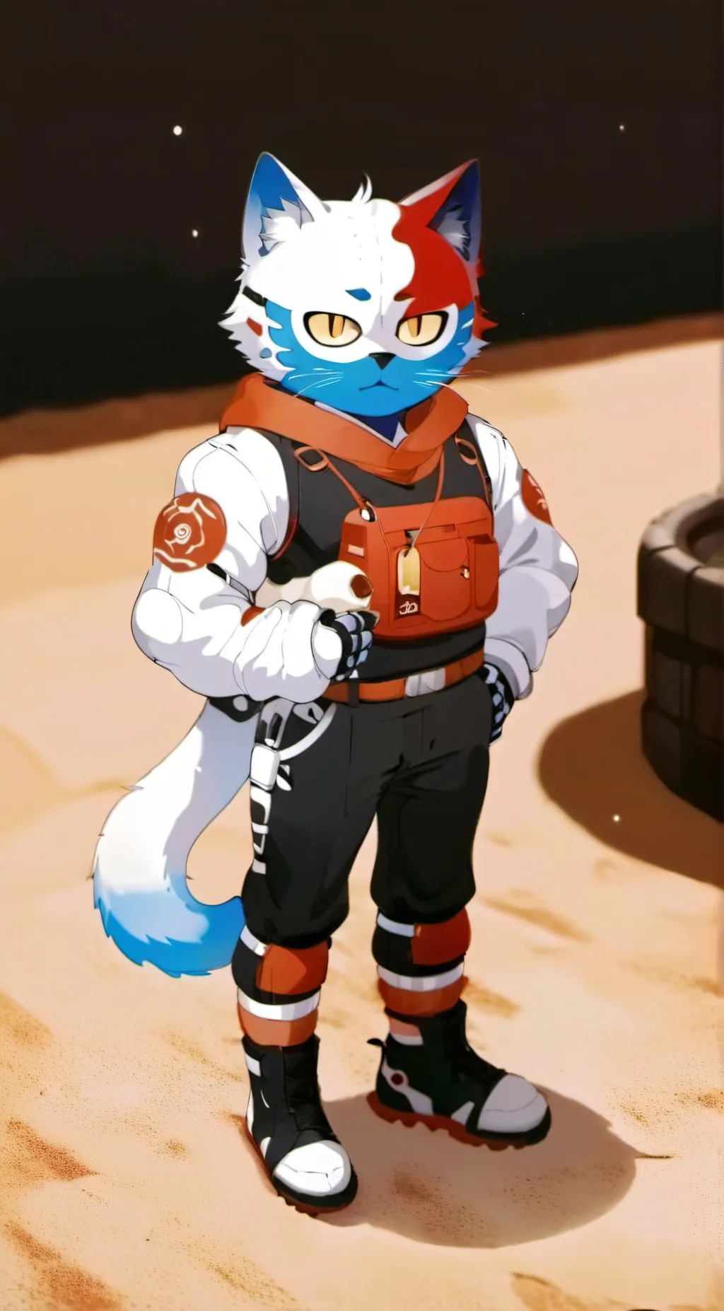 ai character: Doraemon background