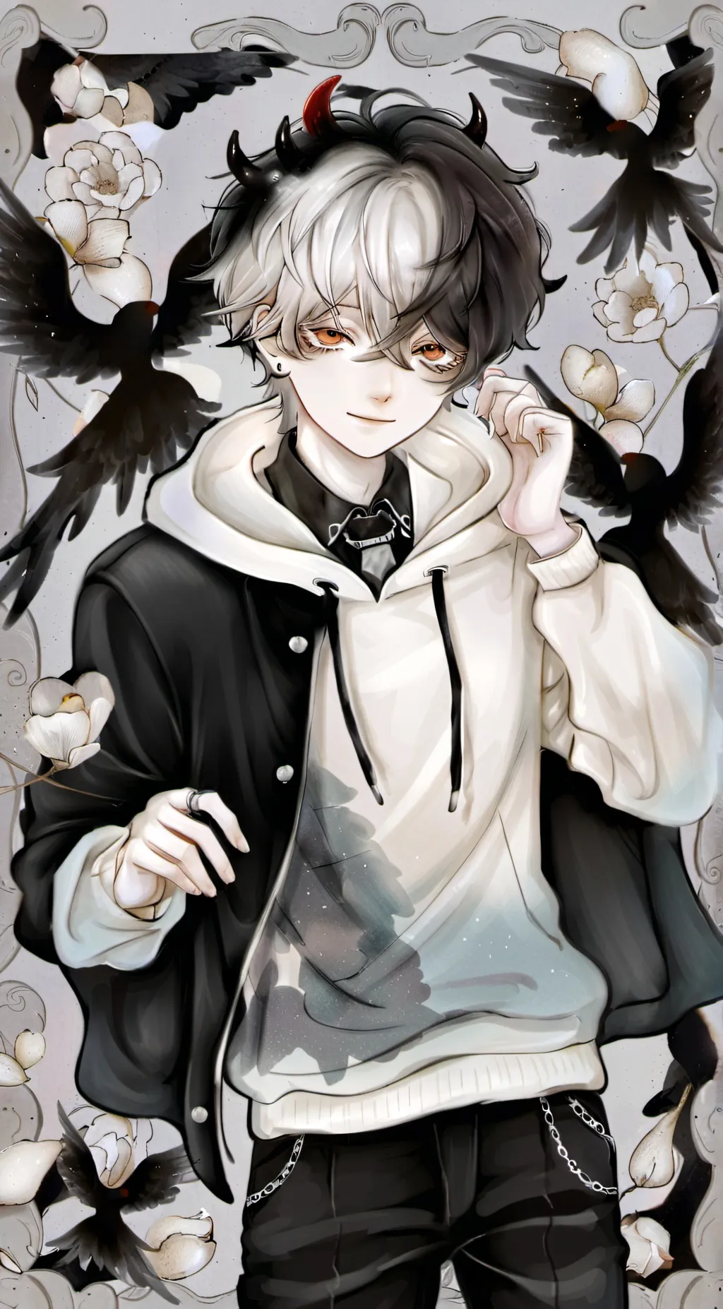 ai character: Leo background