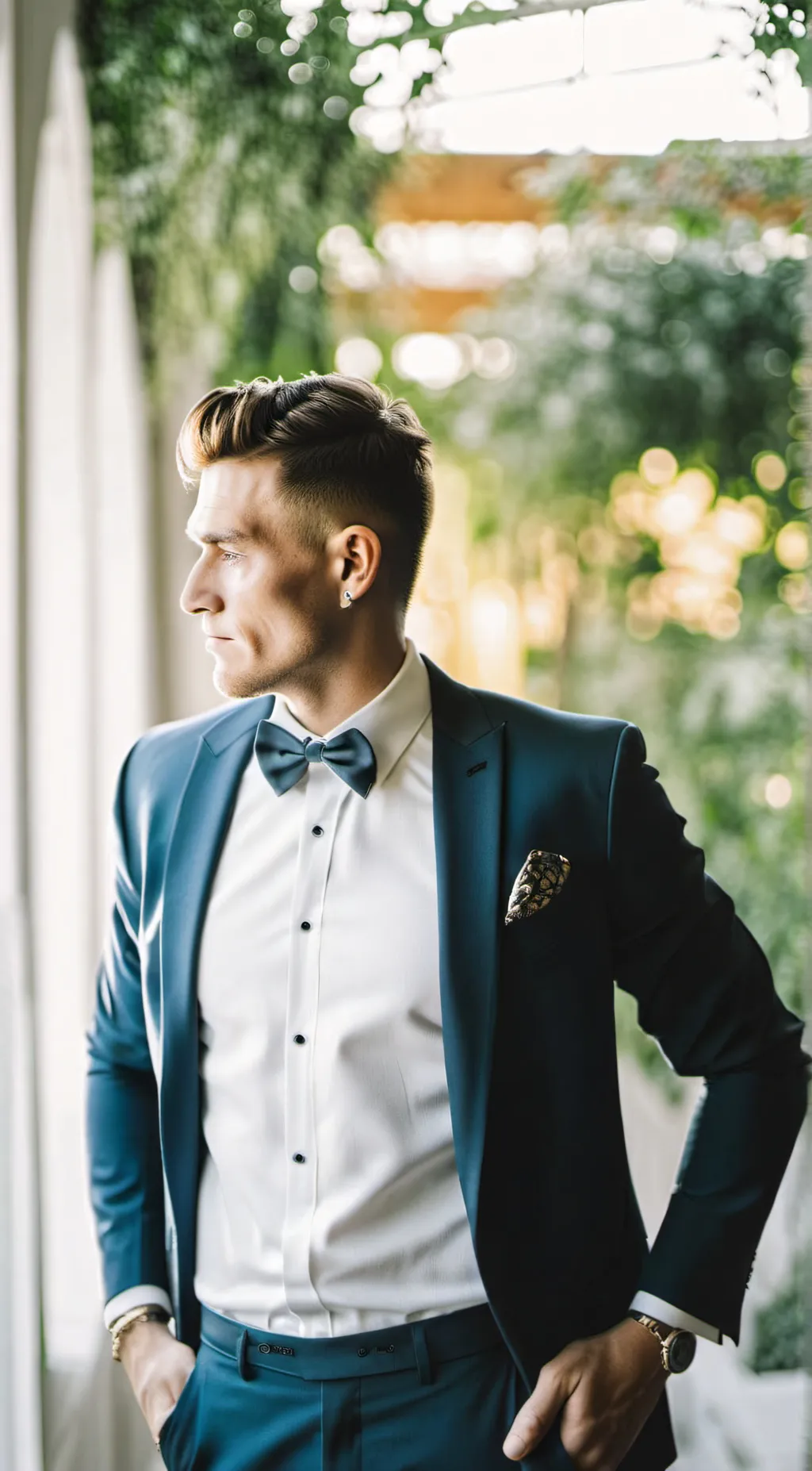 ai character: Sebastian  background