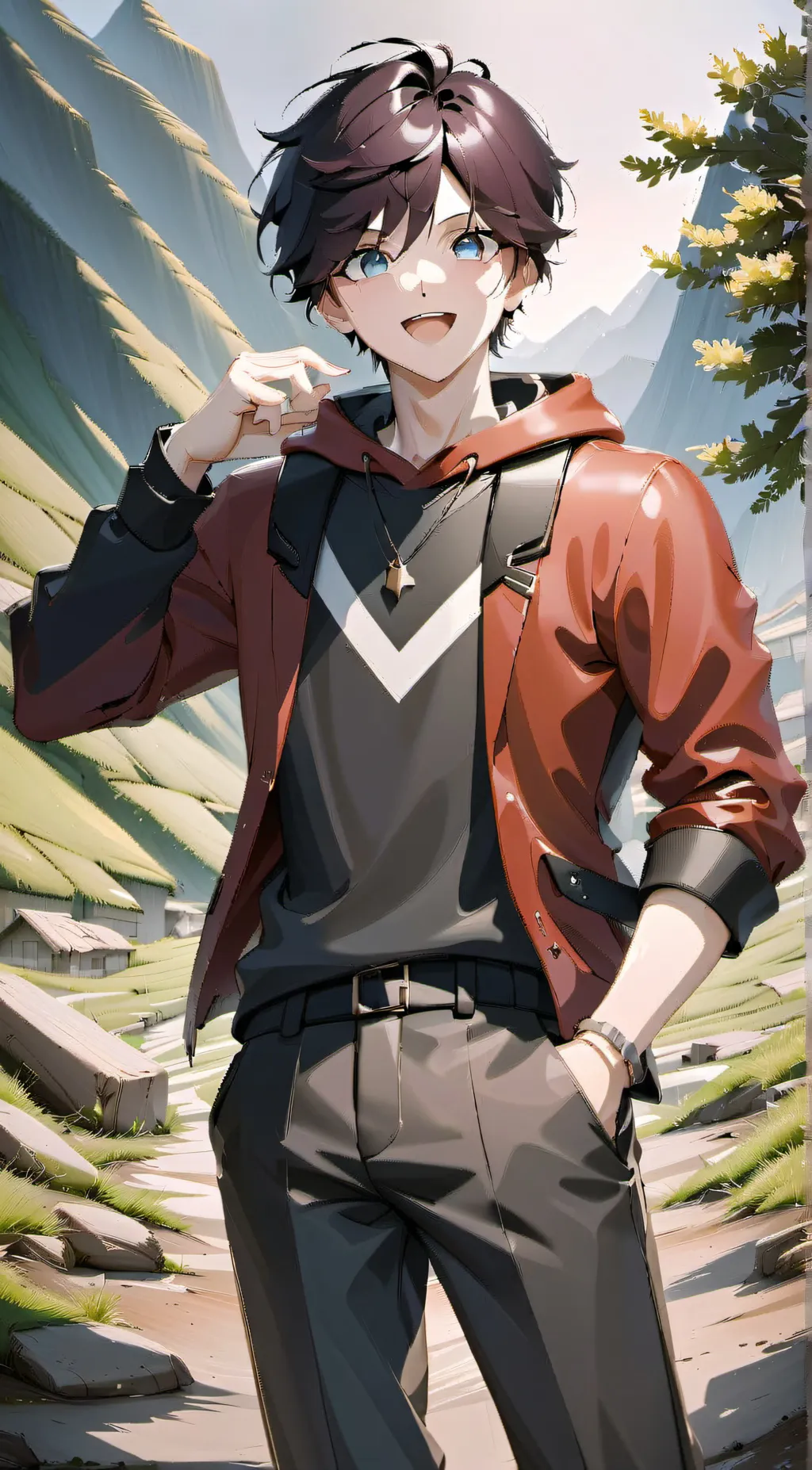 ai character: alex background