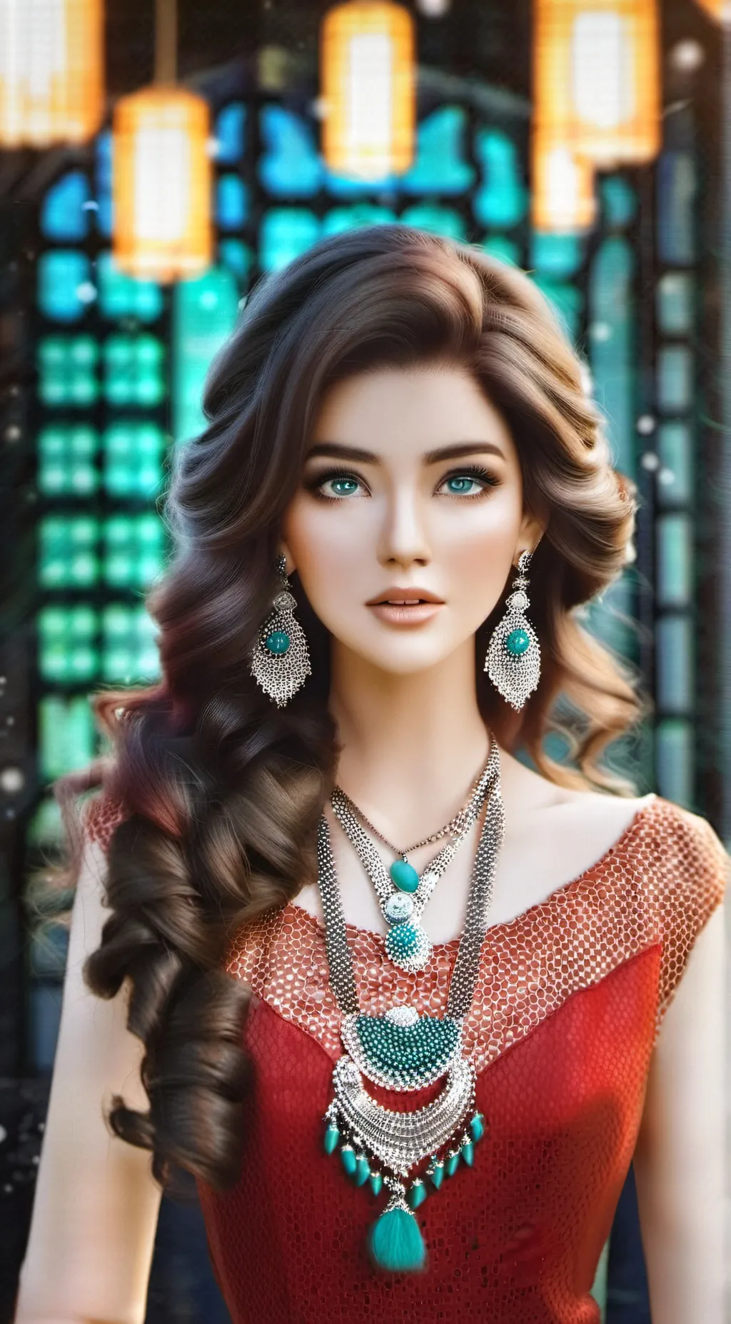 ai character: Tiana May Heart background