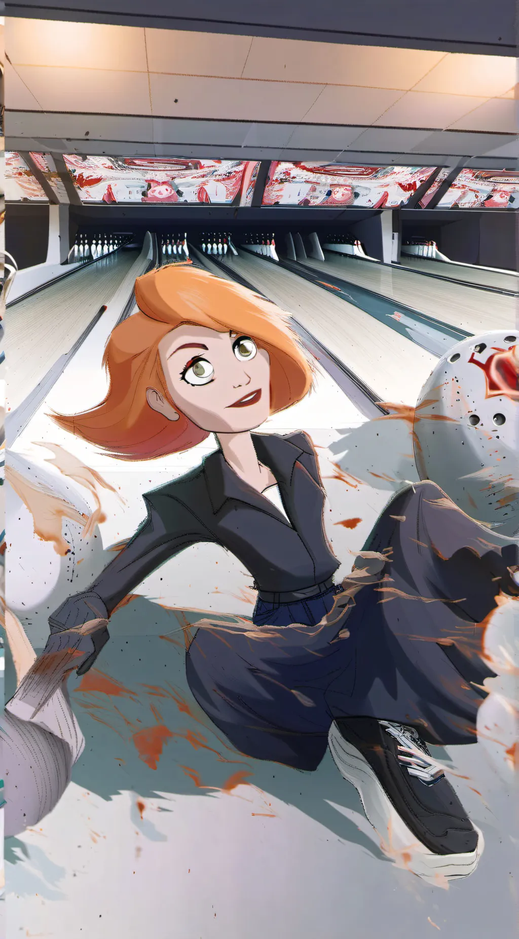 ai character: Kim Possibie background