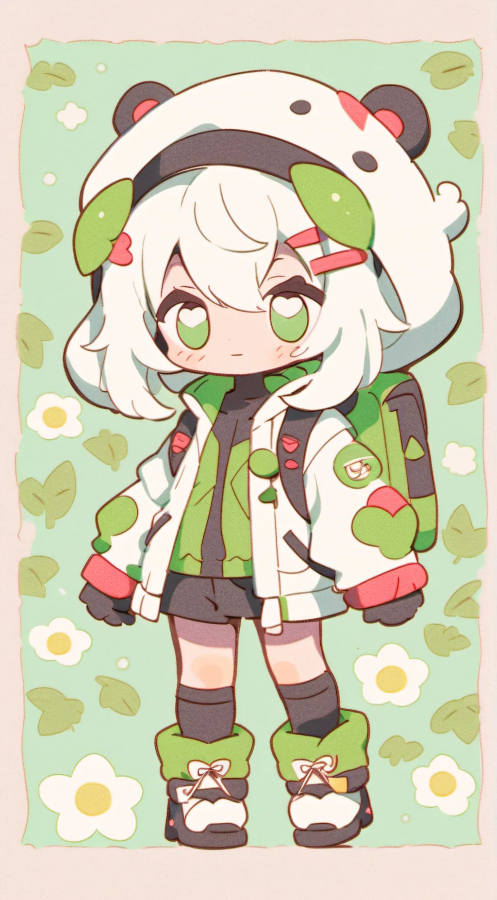 ai character: Kicken' chicken background