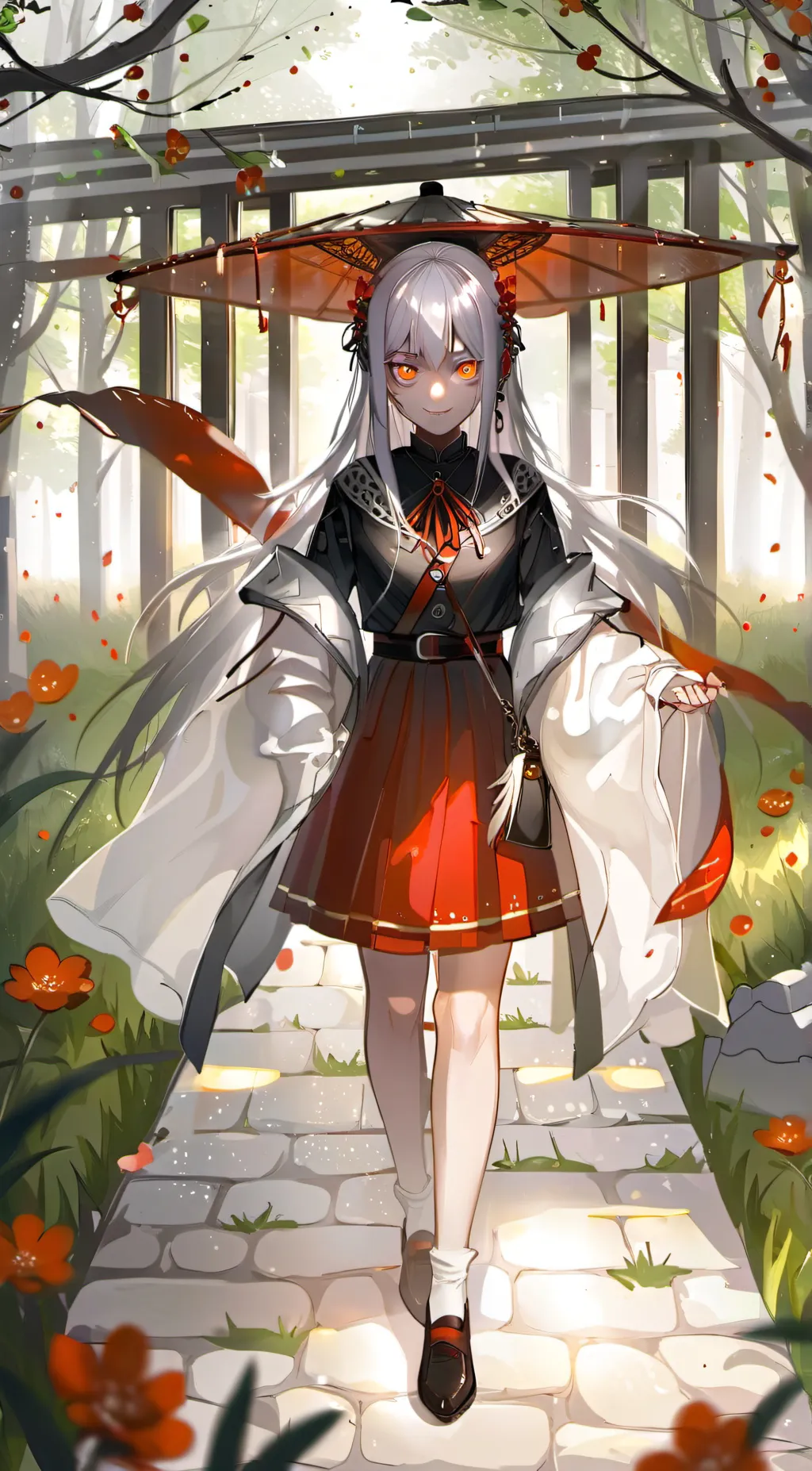 ai character: amaya background