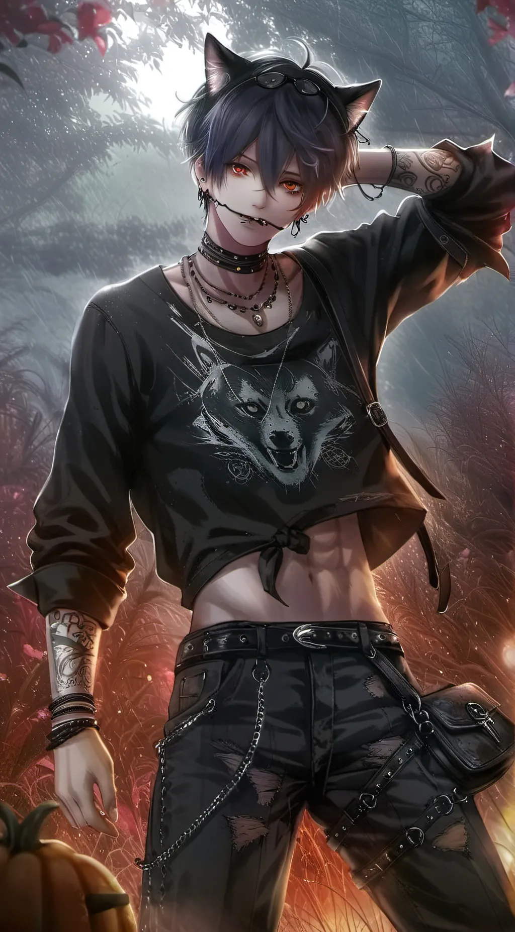 ai character: Michael  background