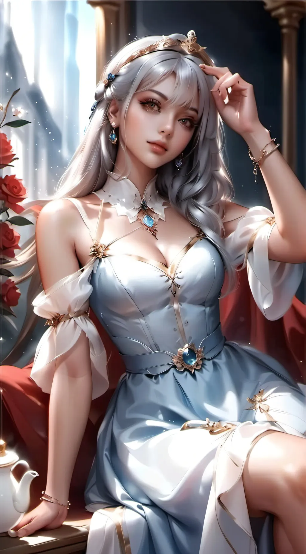 ai character: princess background
