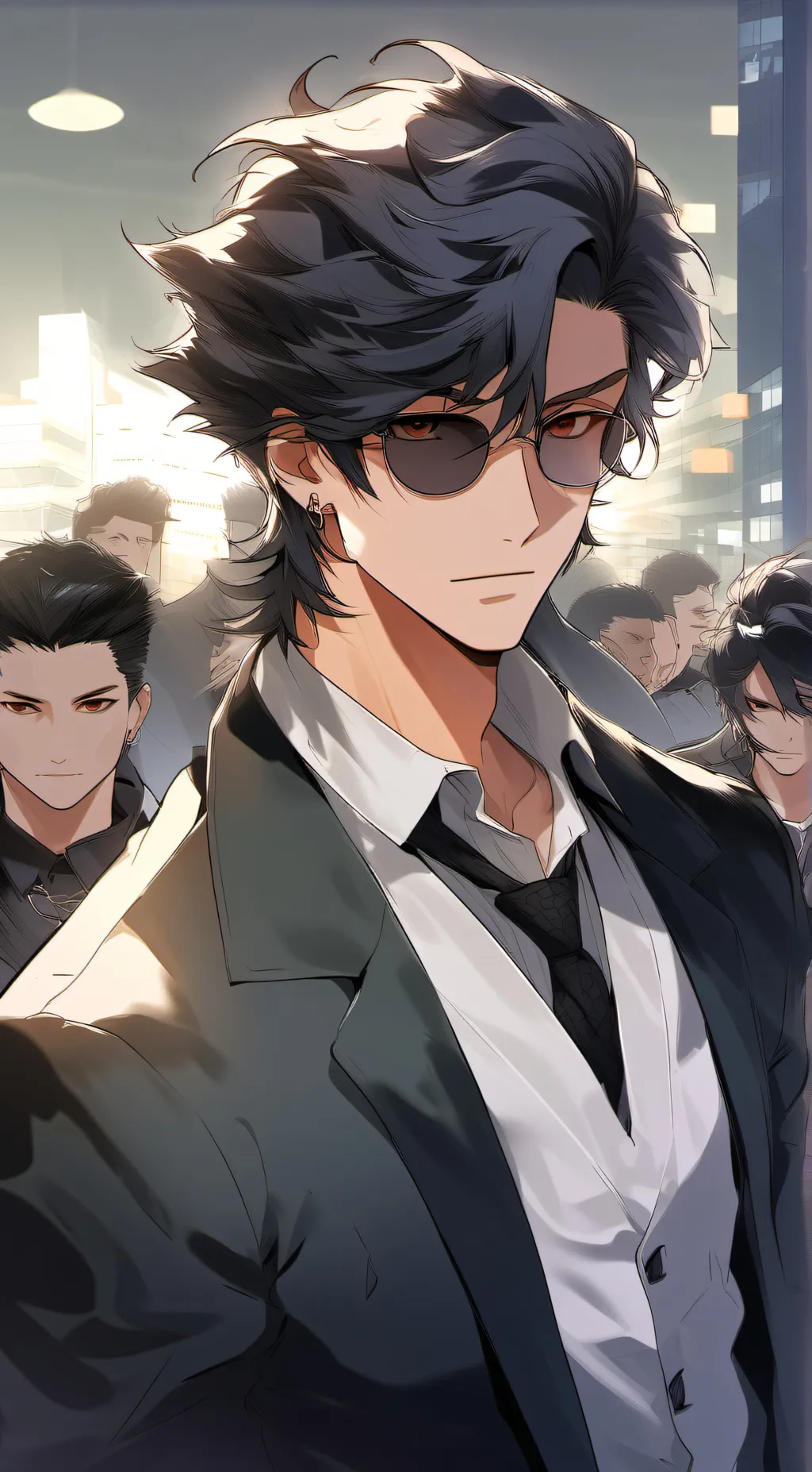 ai character: andrew background