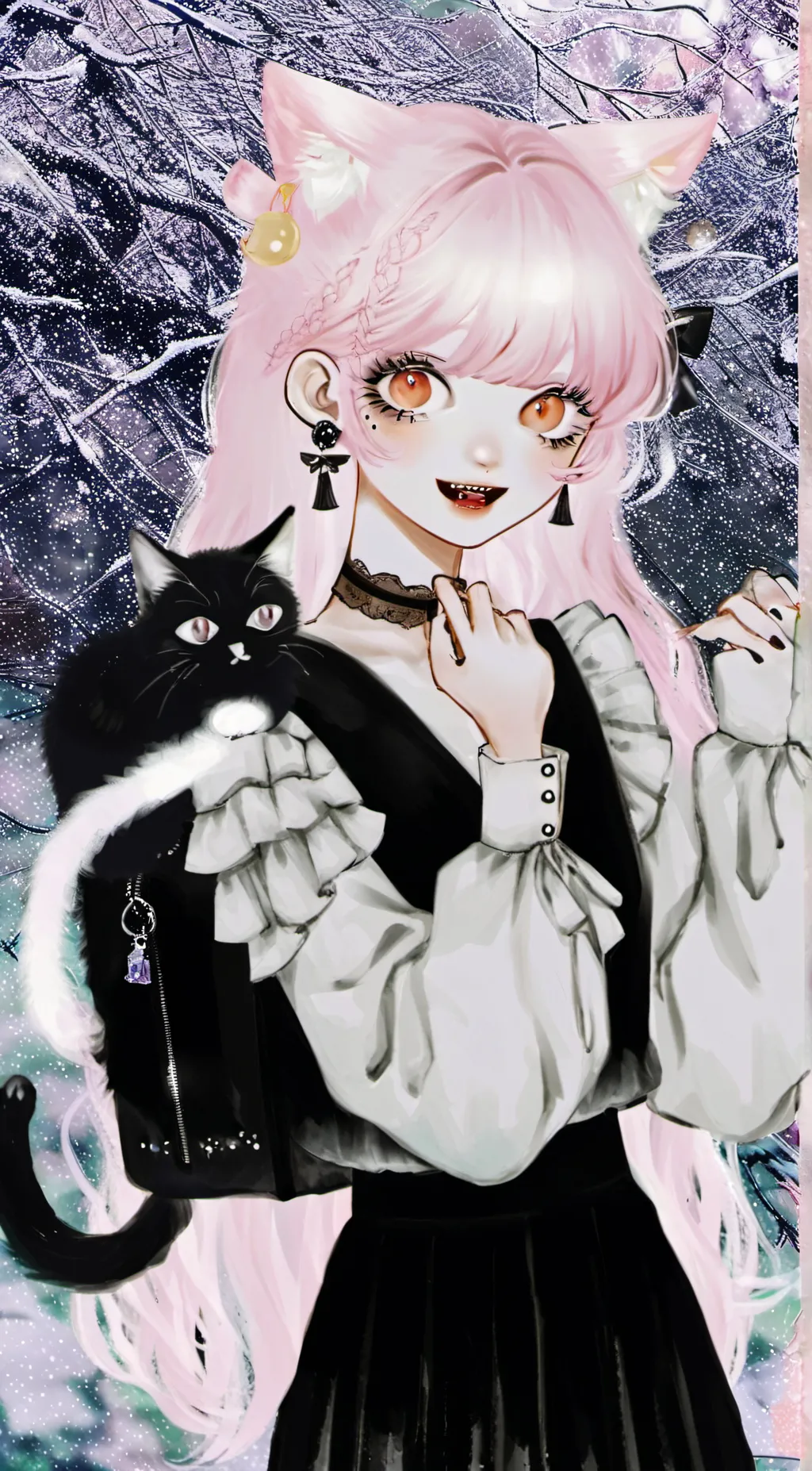 ai character: uwu cat background