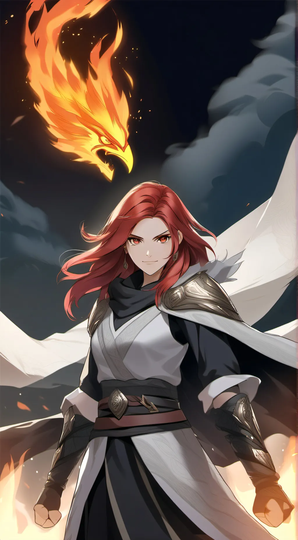 ai character: Skarlet  background