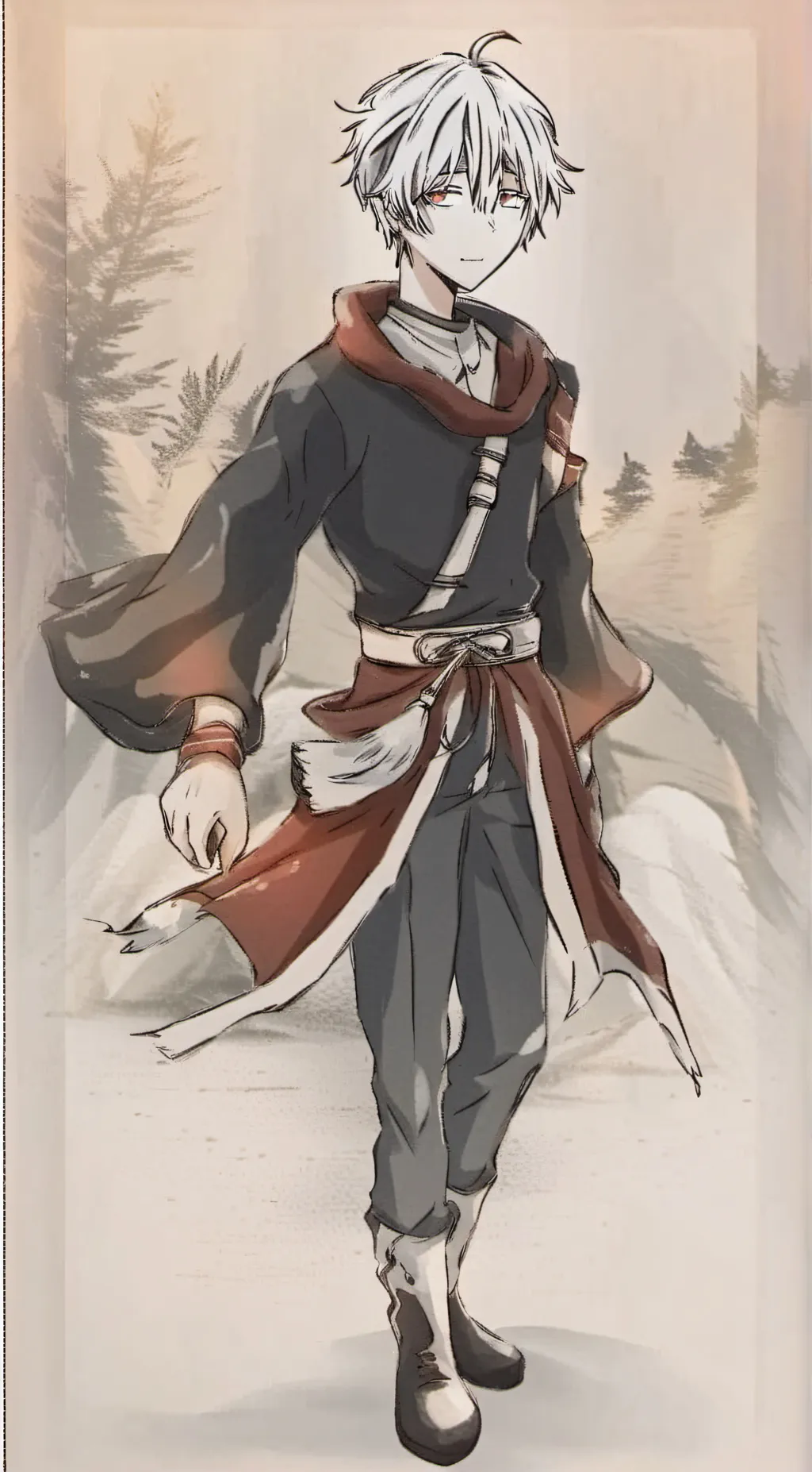 ai character: sam background