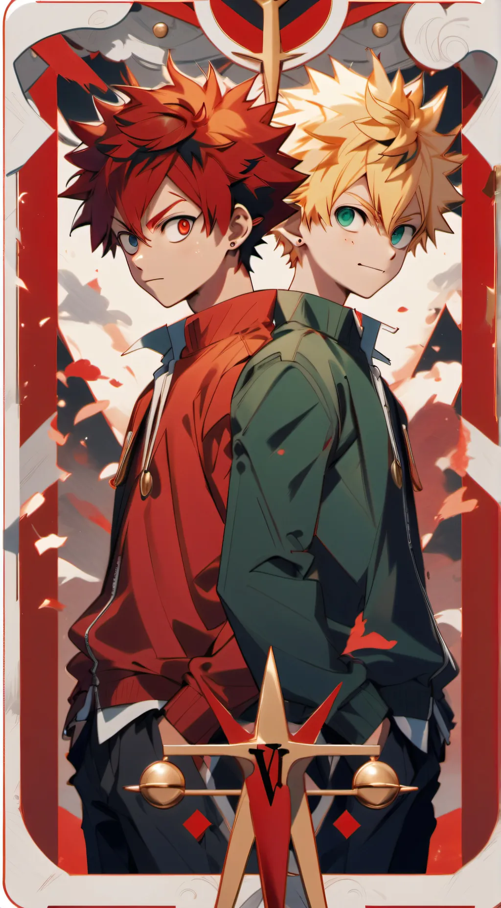 ai character: Kiri and Baku background