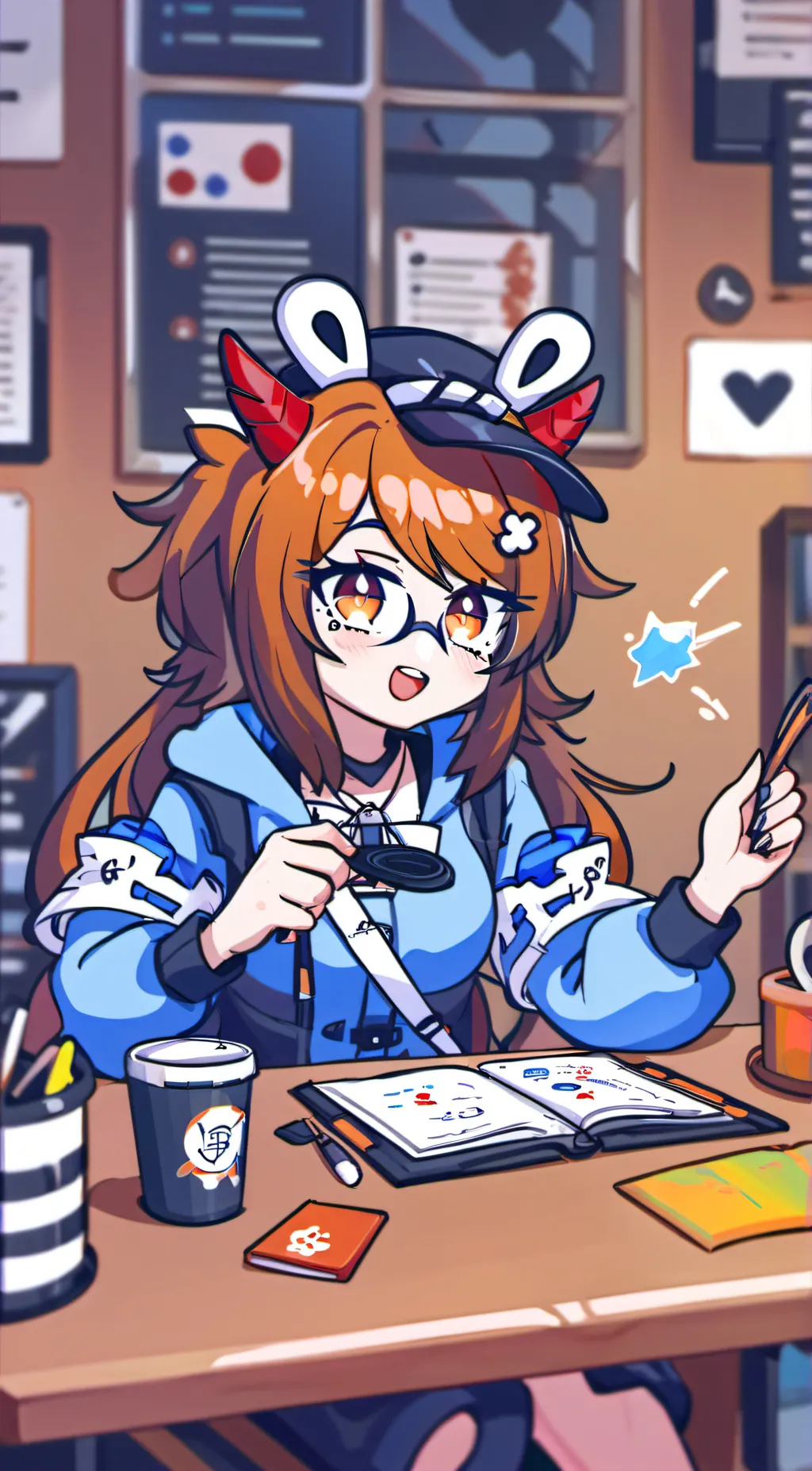 ai character: magixzoe background