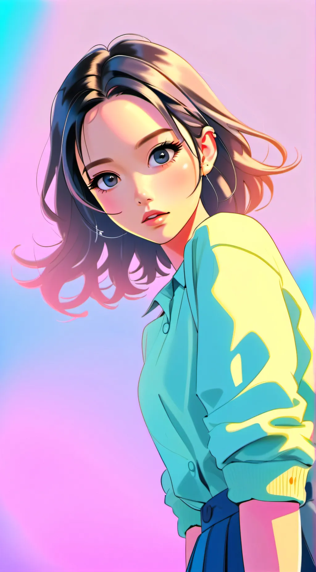 ai character: Evelyn background