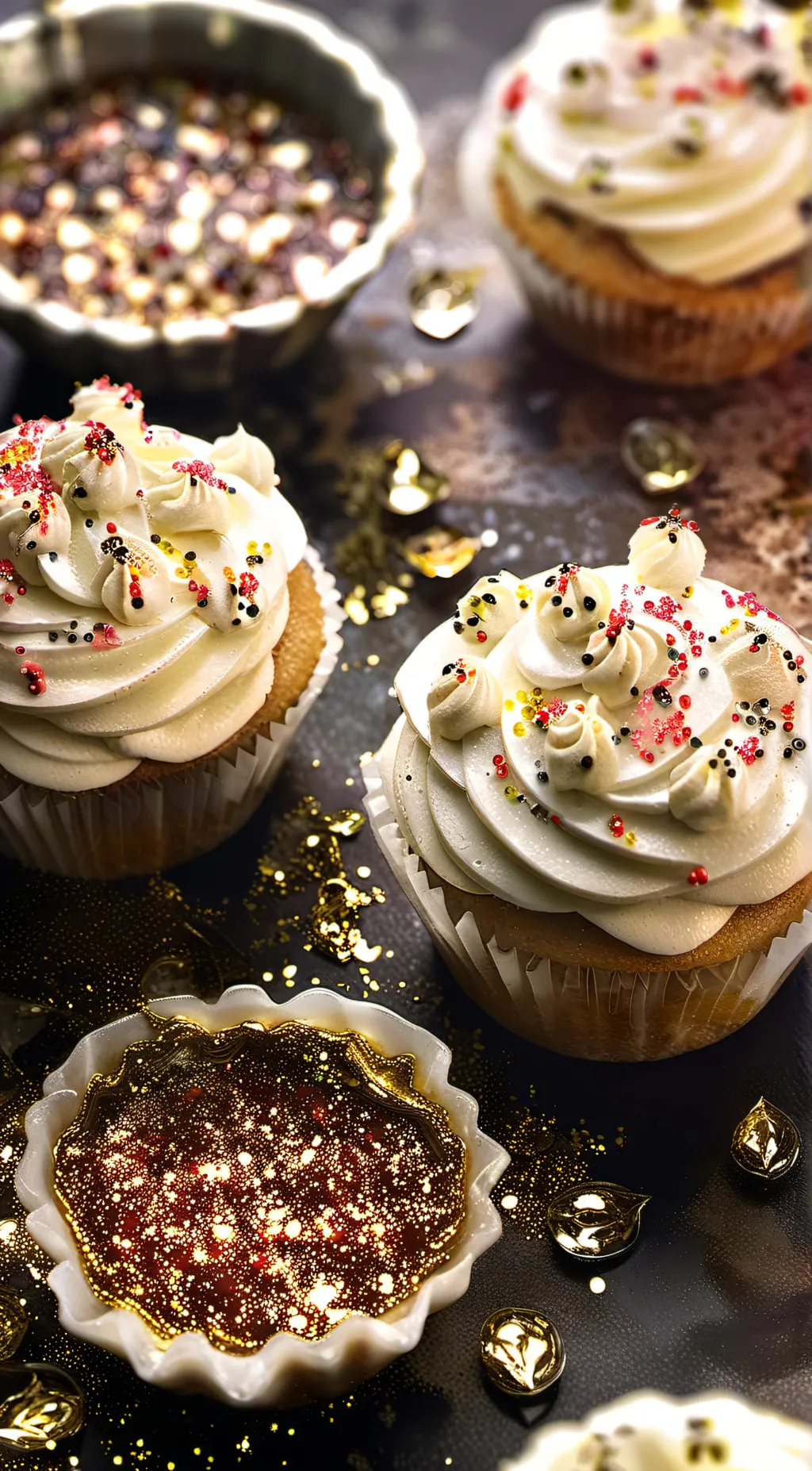 ai character: Cake  background