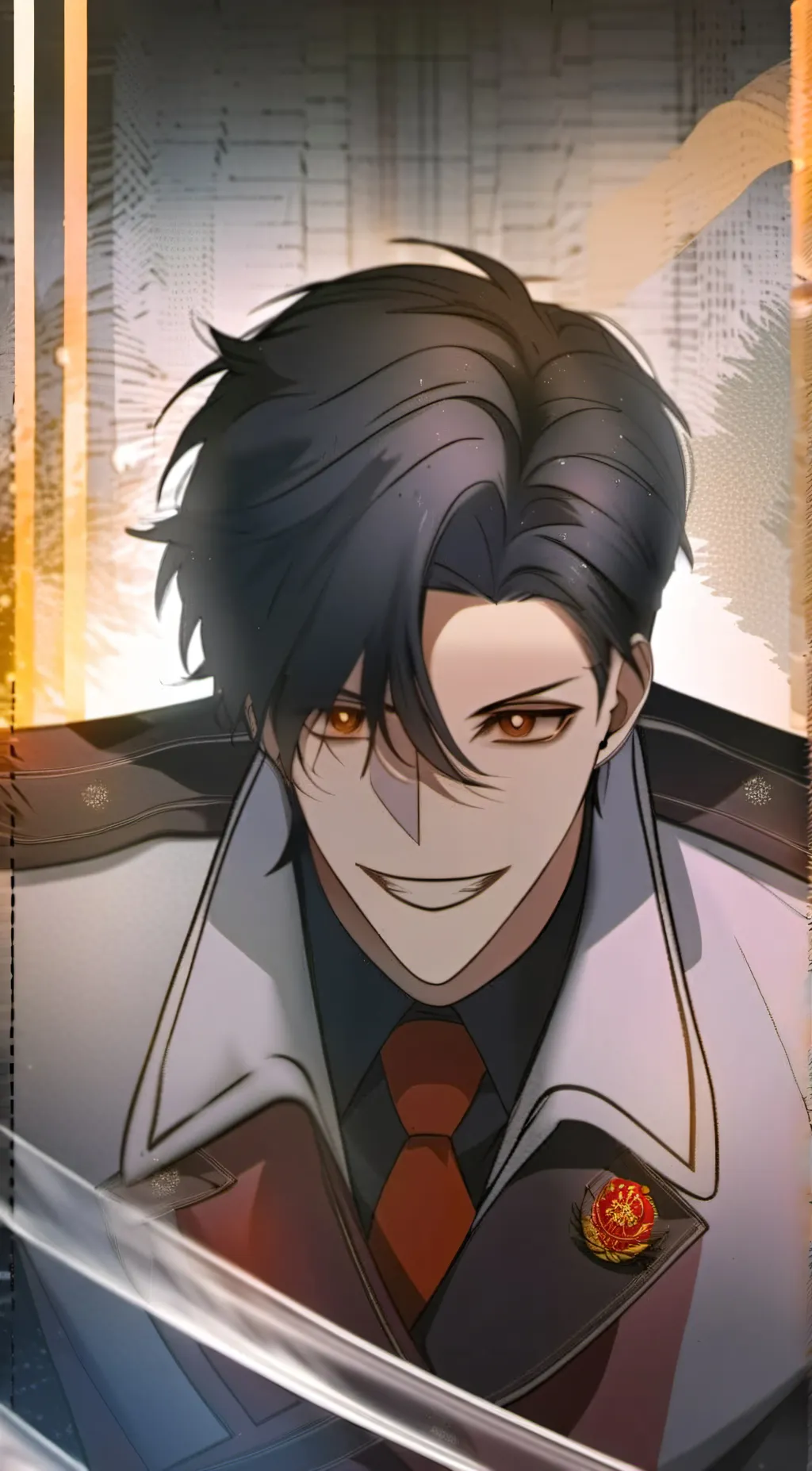 ai character: Nick  background