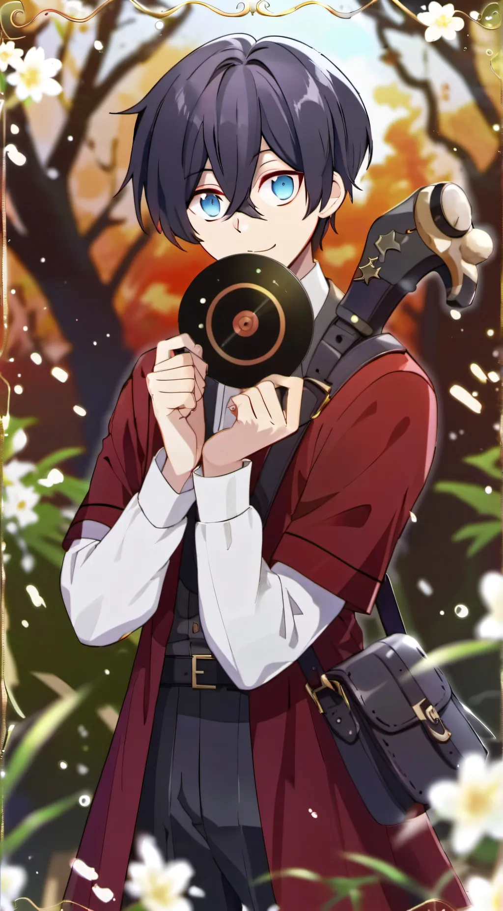 ai character: Leon background