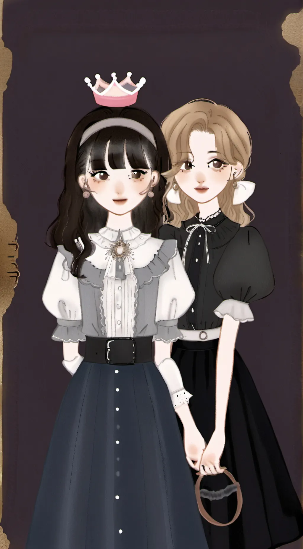 ai character: Rose and eva background