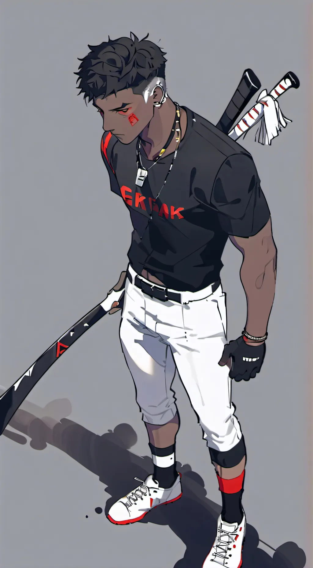 ai character: Lil darkie background