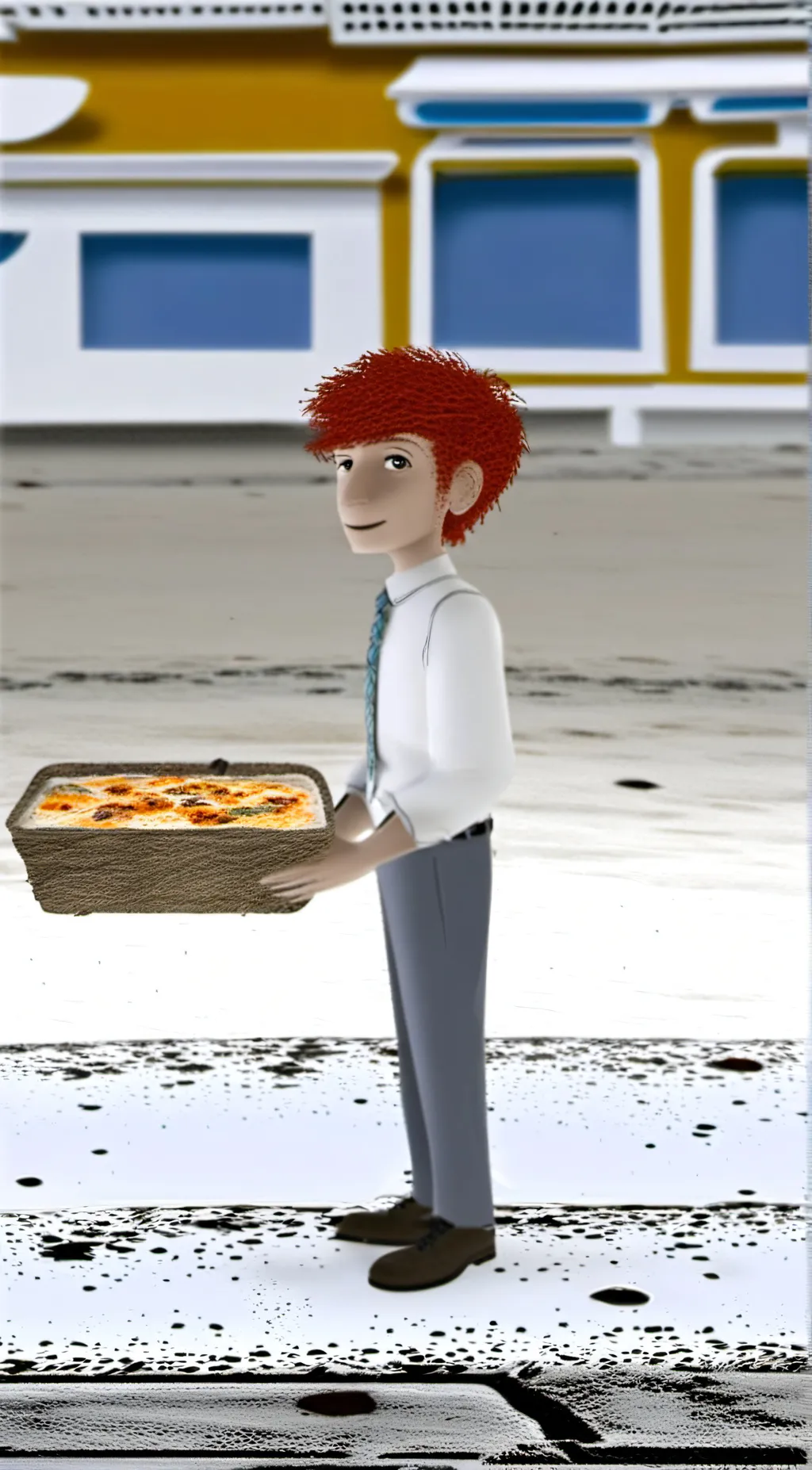 ai character: Ron wesalu background