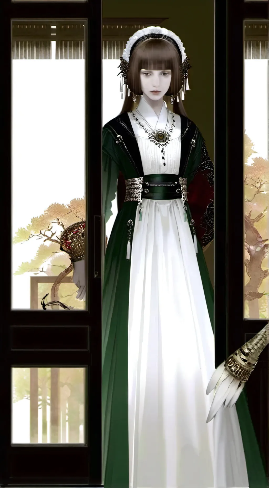 ai character: Evelyn background