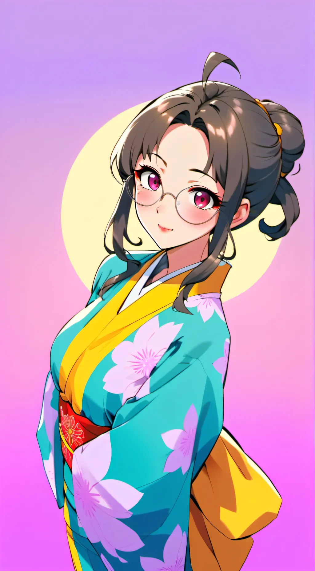 ai character: 綾莓 background