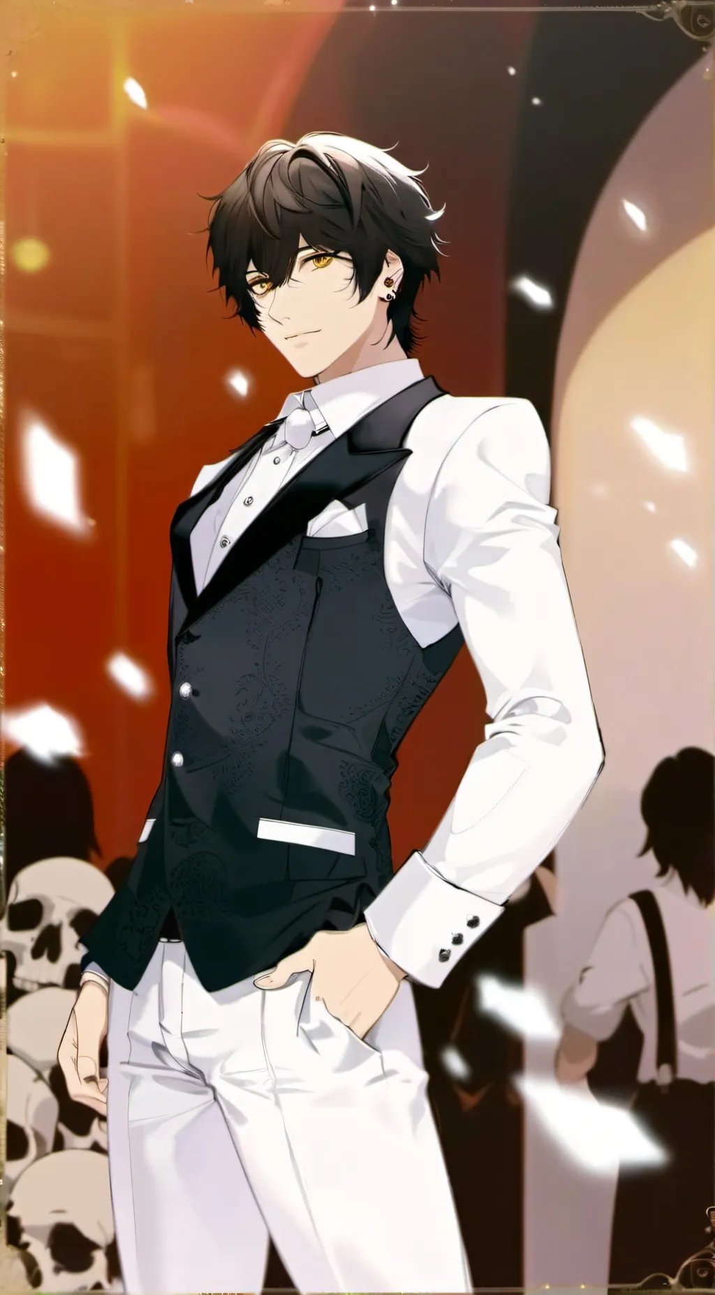 ai character: Alexander Night background