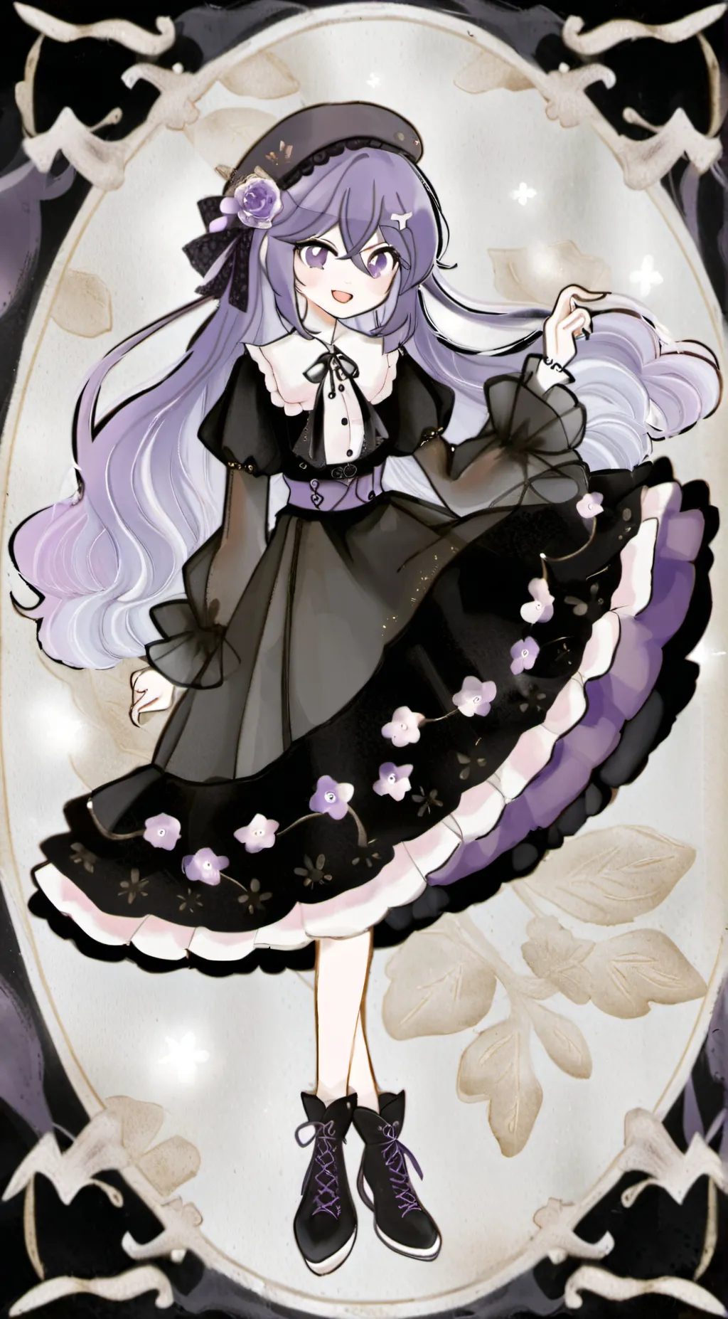 ai character: ♪~𝑴𝒆𝒍𝒐𝒅𝒚~♪ background