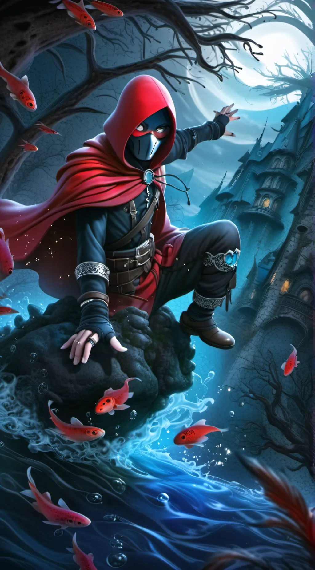 ai character: the blood assasin background