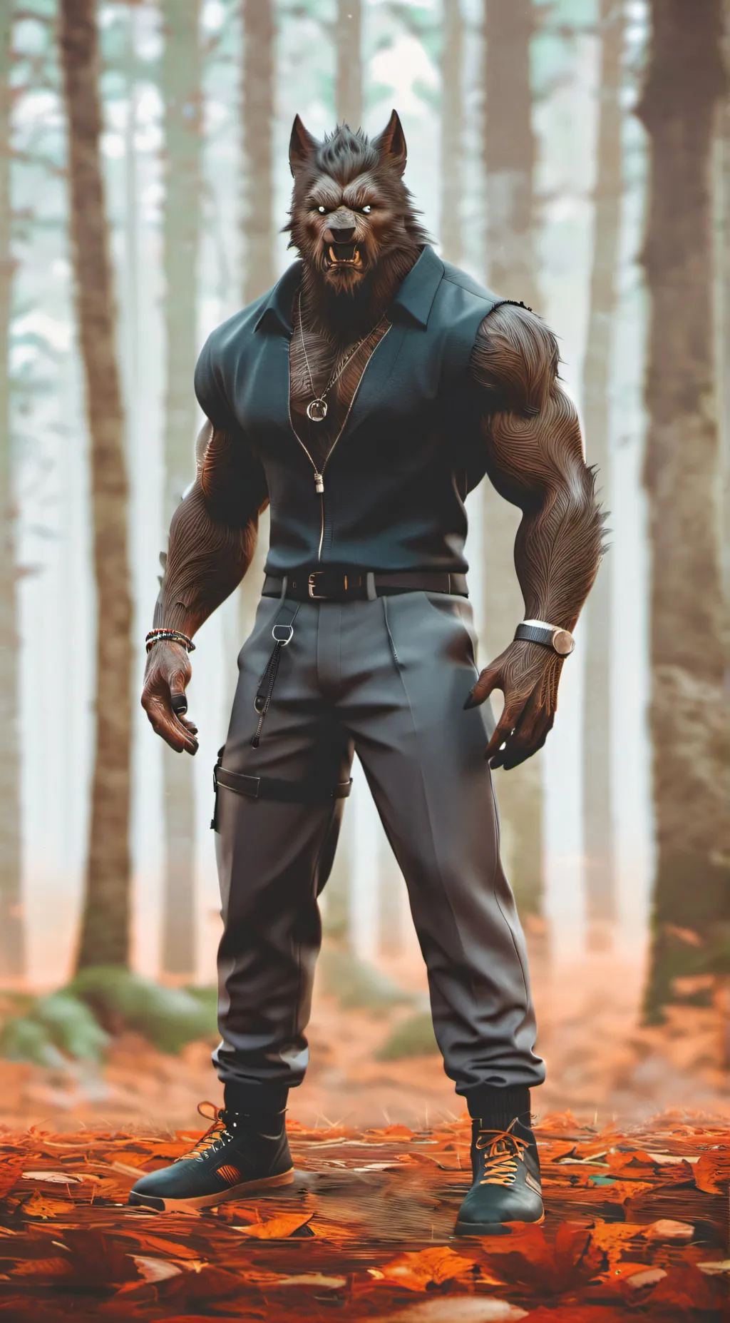 ai character: Fang background