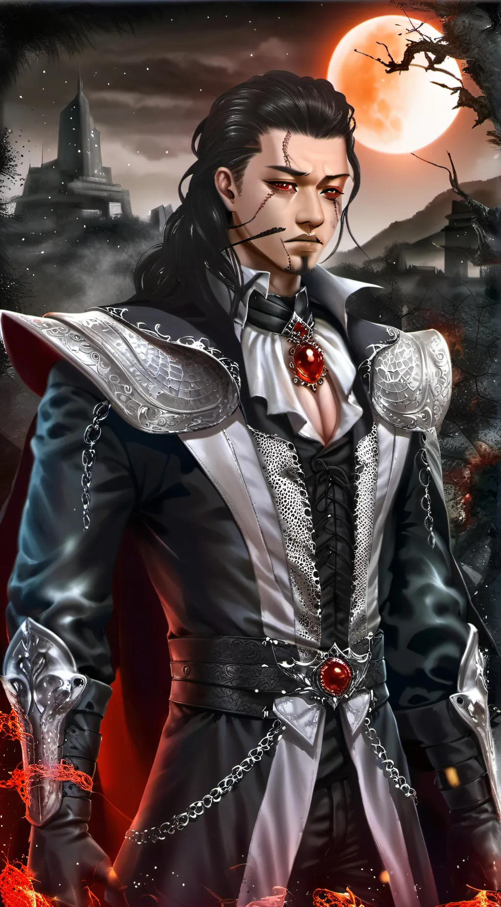 ai character: Lucille Lucifer Jr background