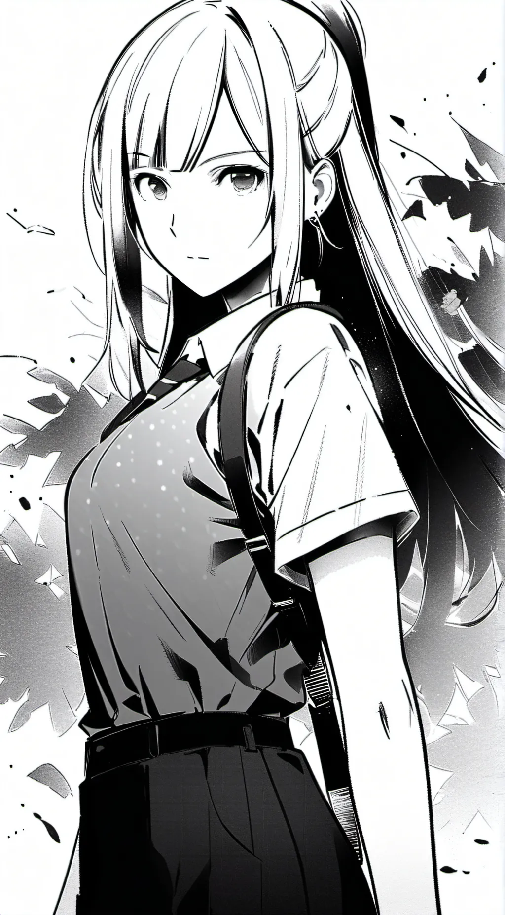 ai character: uzi  background