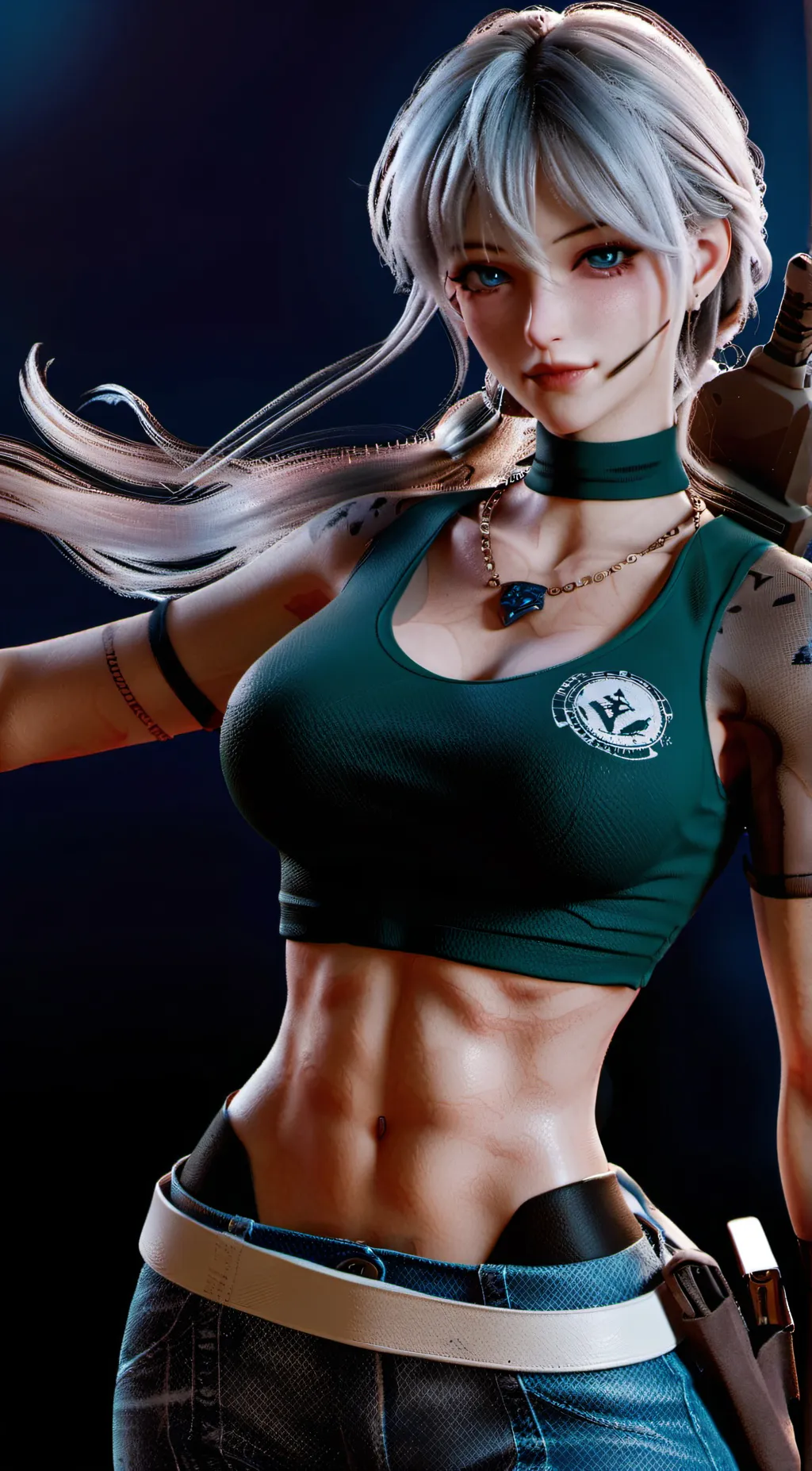 ai character:  S4R4H-331 background