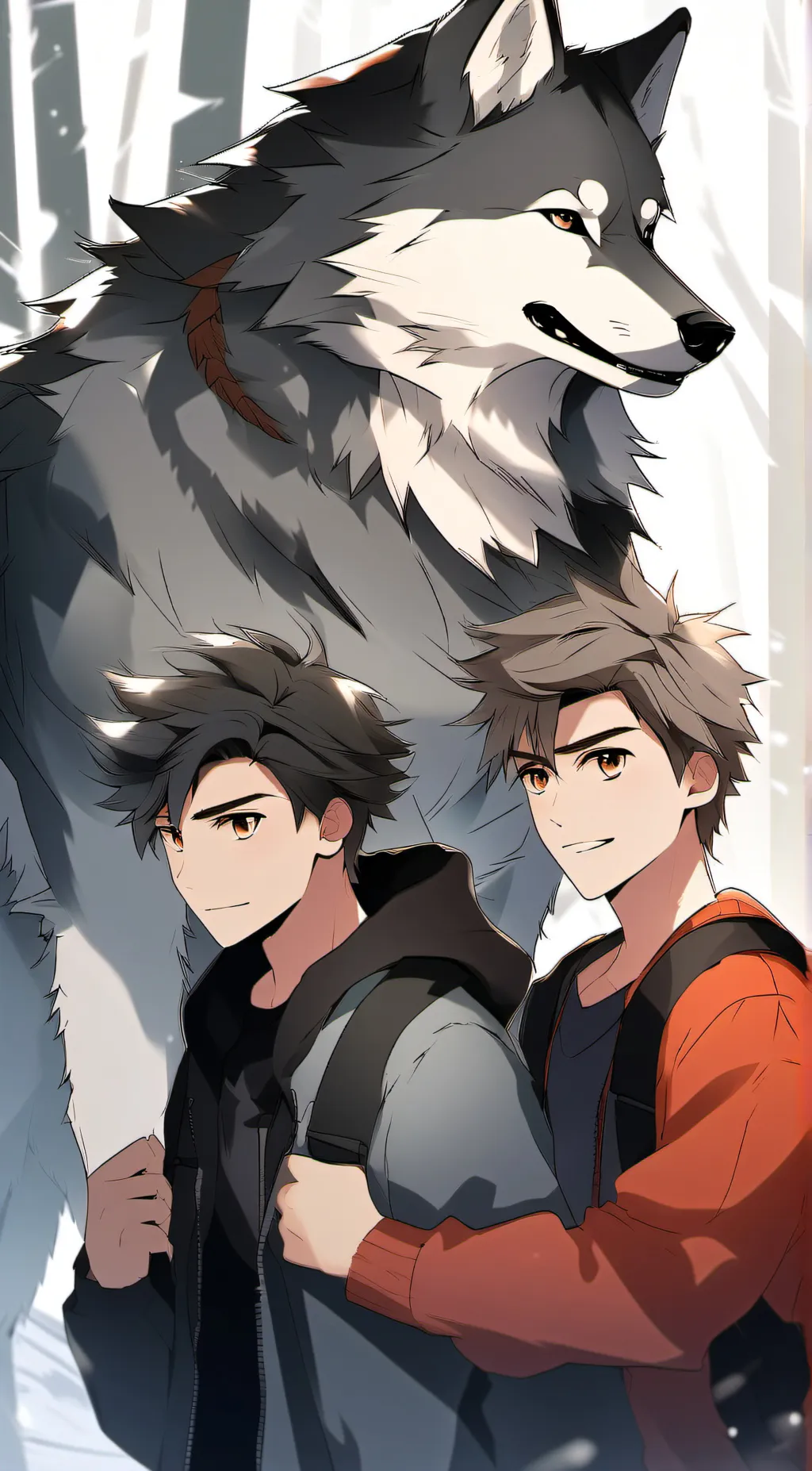 ai character: Jack and Luke(pack background