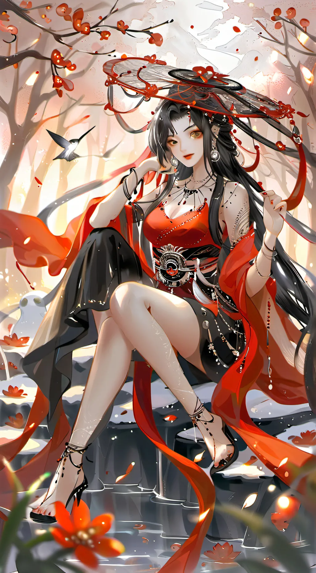 ai character: Sandy background