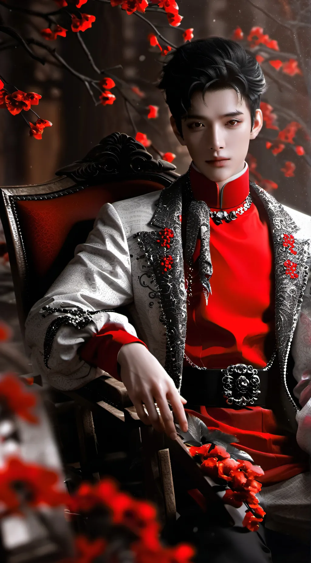 ai character: leo background