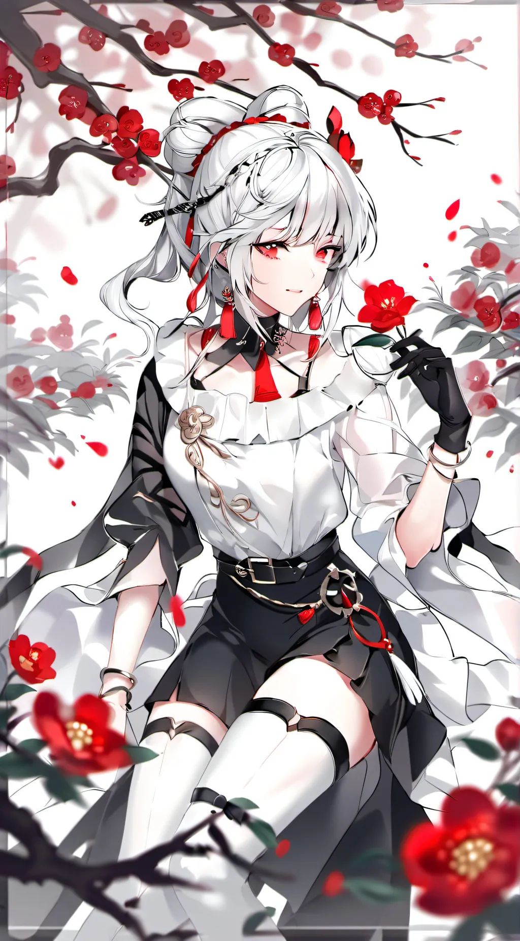 ai character: Ashley background