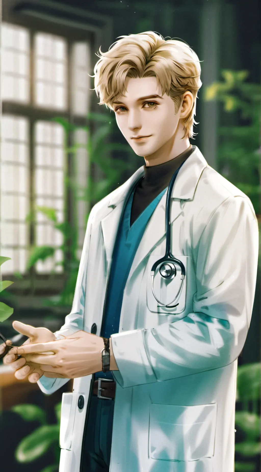 ai character: george background