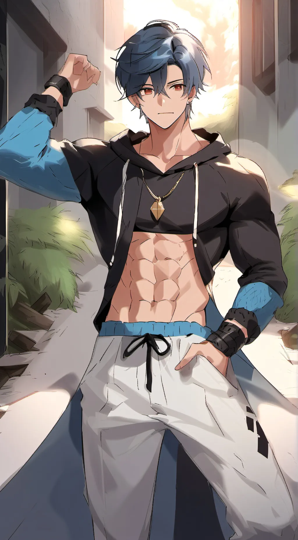 ai character: 🐼~Ethan~🐼 background