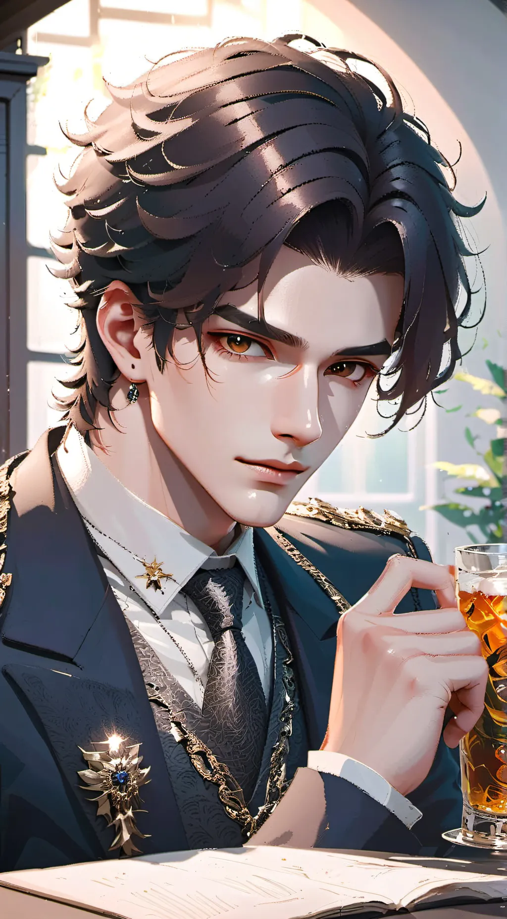 ai character: King Adam💫 background