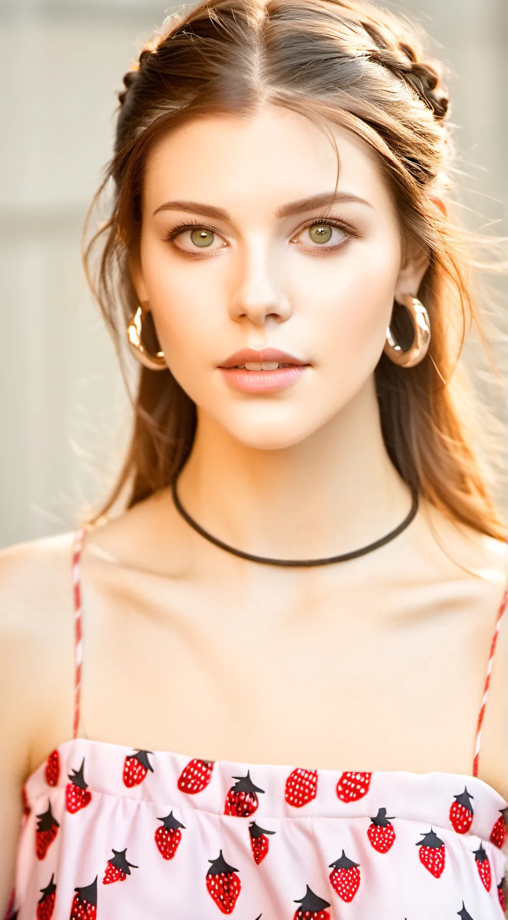 ai character: Paisley background