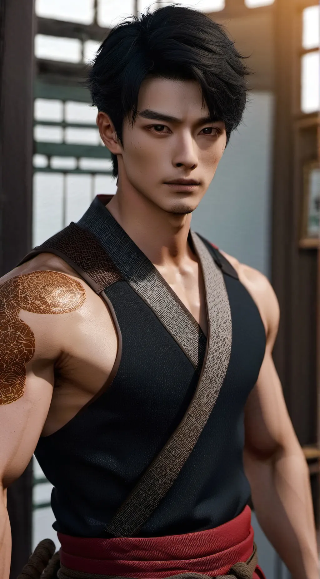 ai character: Ryōta background