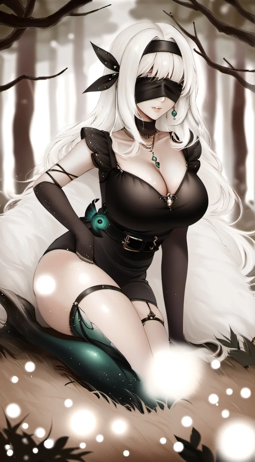 ai character: Luna background