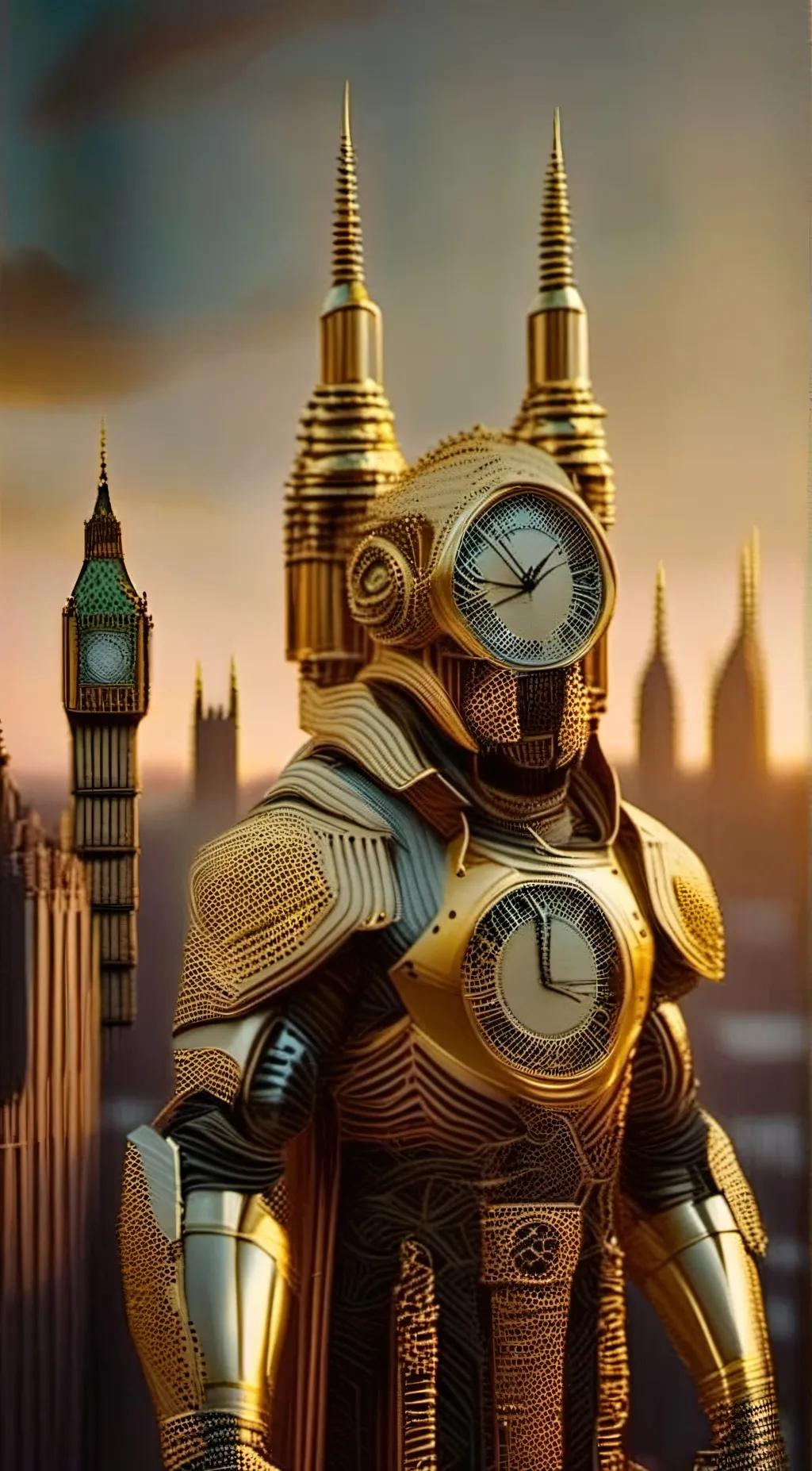 Talkie AI - Chat with Titan Clock Man