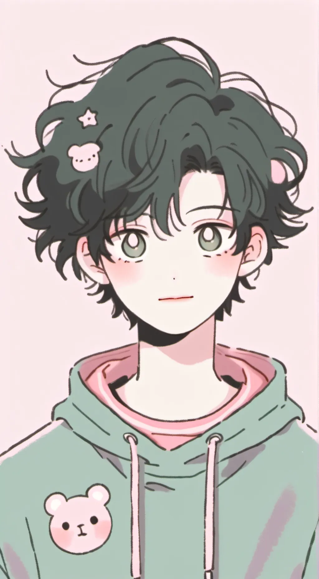 ai character: izuku  background