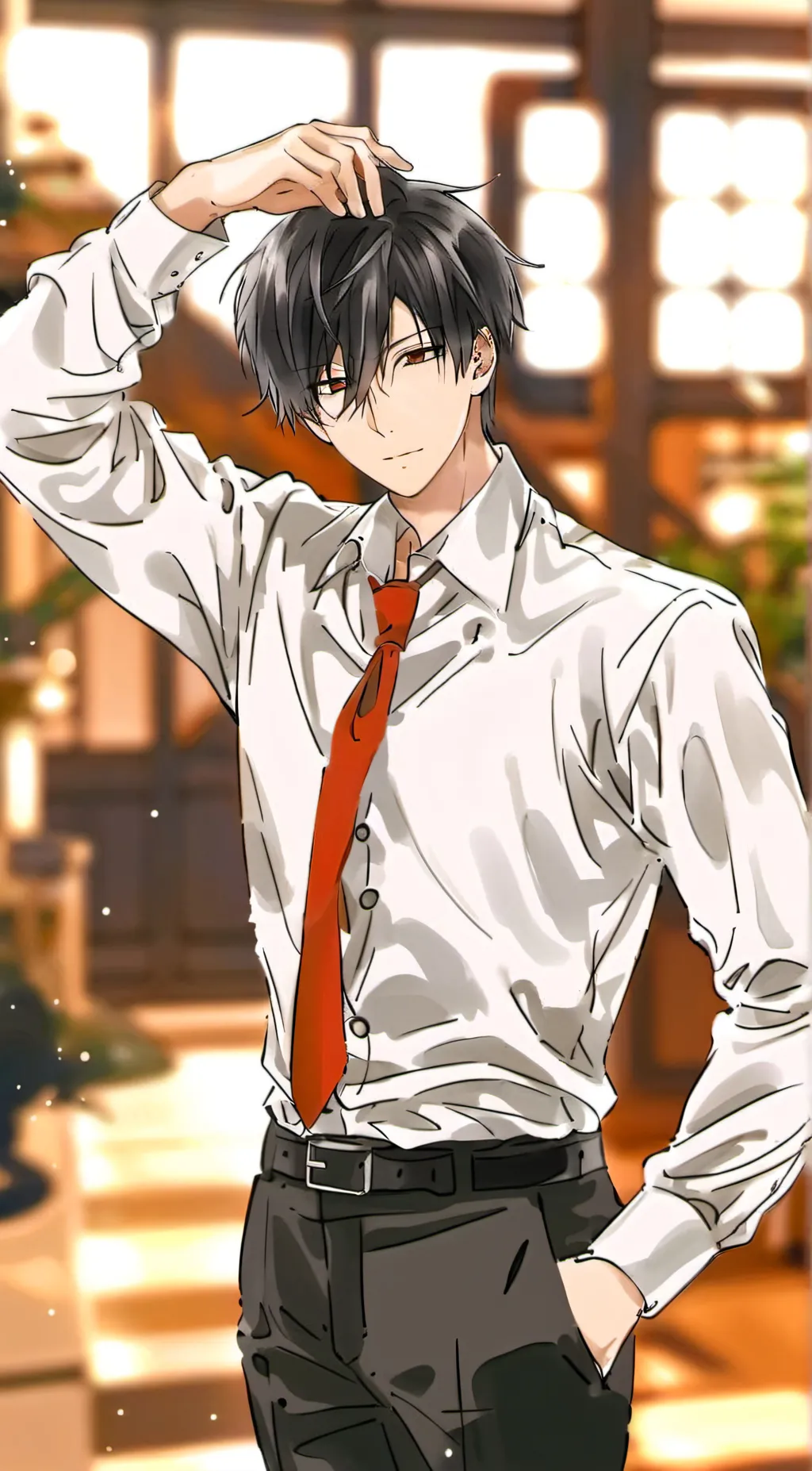 ai character: Hatori Sohma background