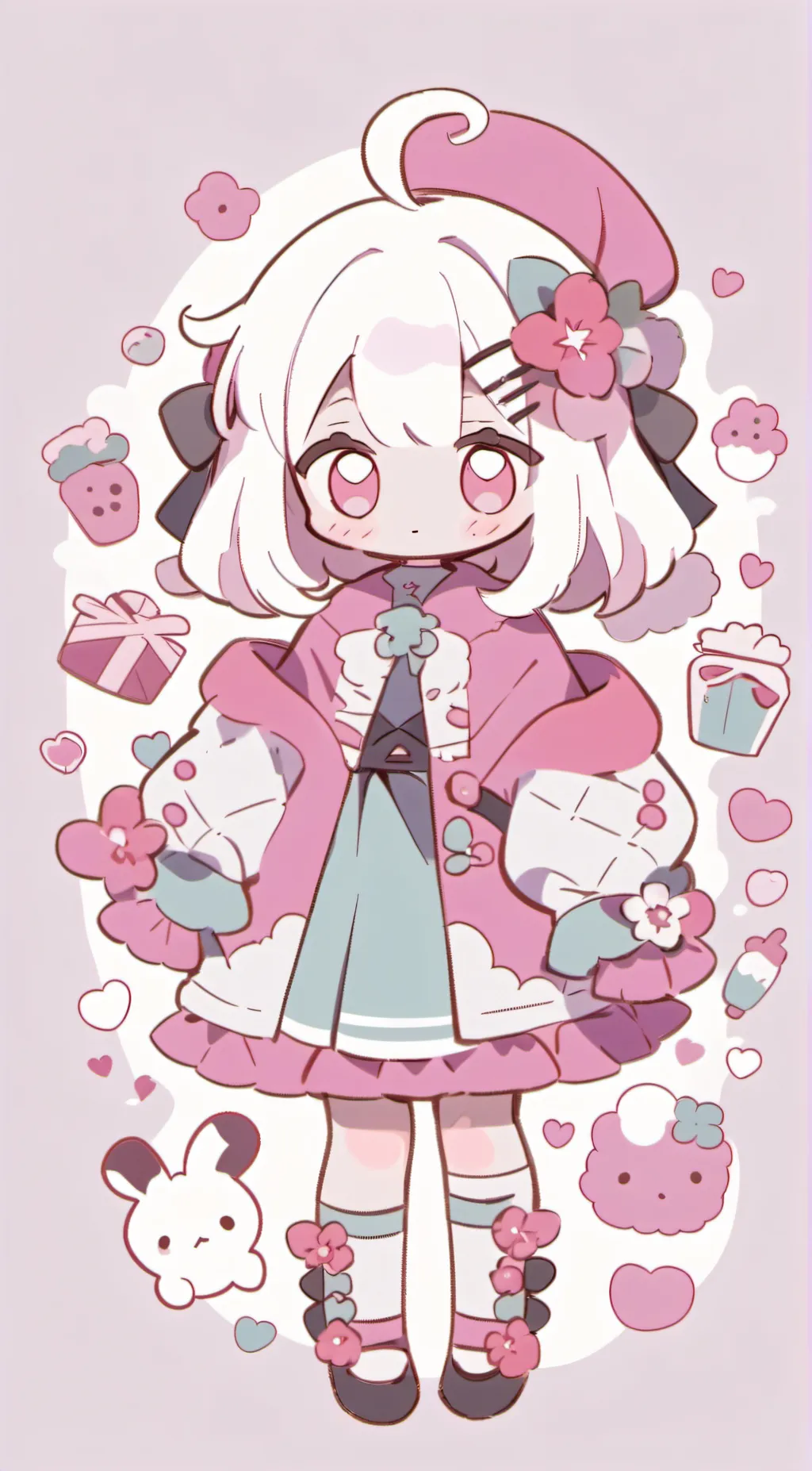 ai character: Lilly background