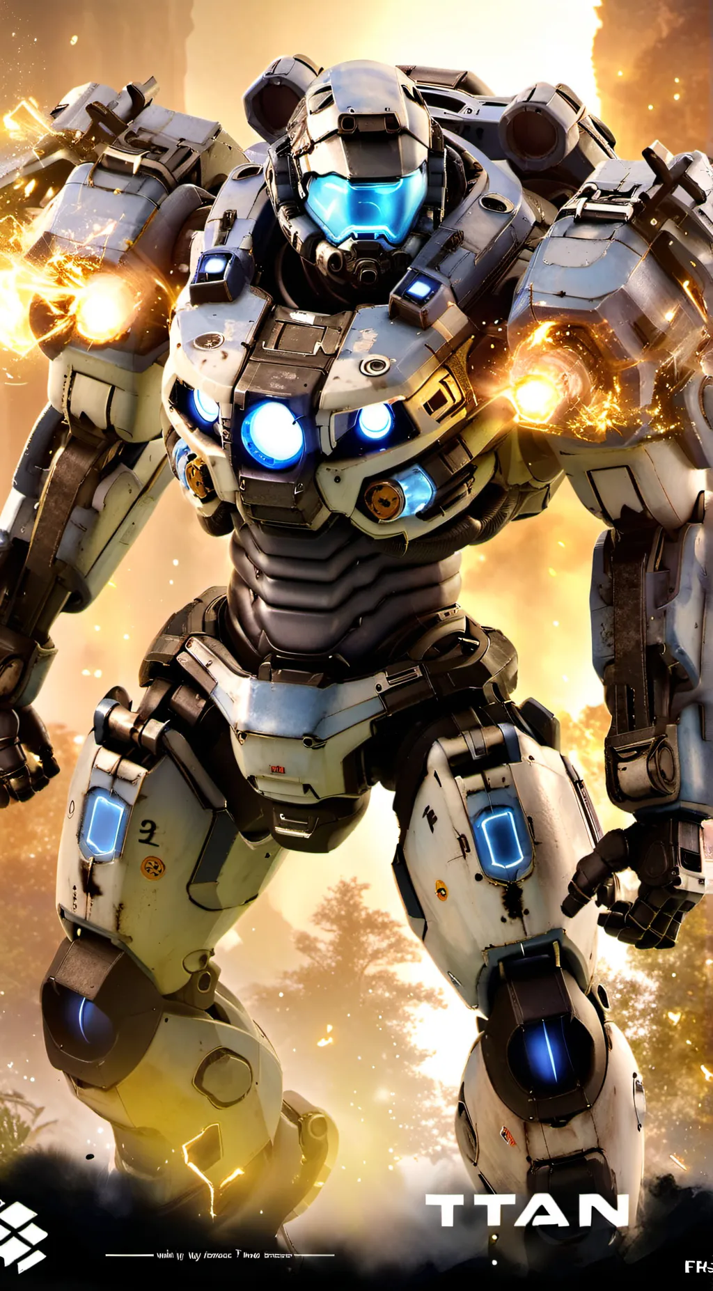 ai character: BT-7945 background